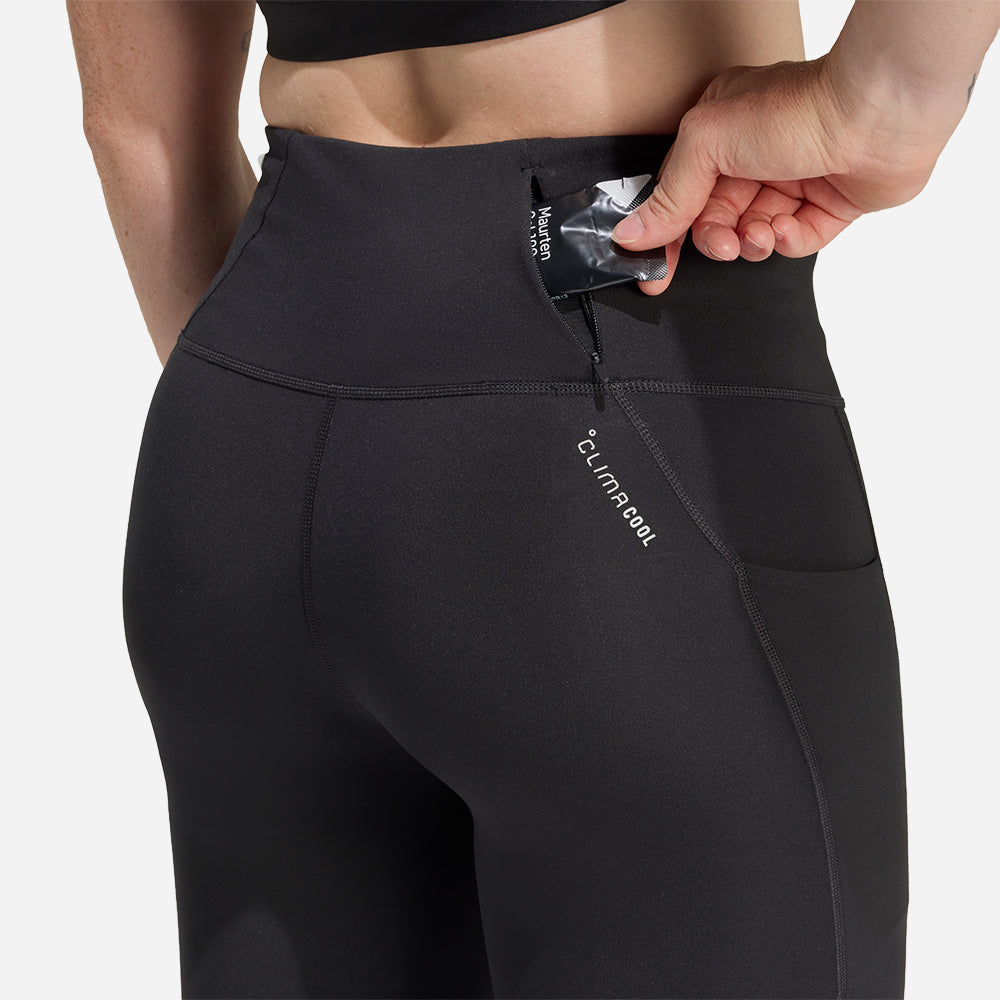 Quần Bó Thể Thao Nữ Adidas Adi365 3 Stripes - Đen - Supersports Vietnam