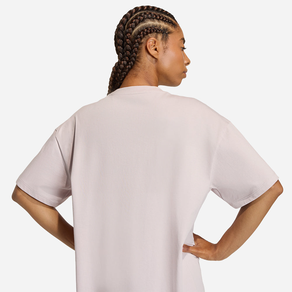 Áo Thun Nữ Adidas Primelift Essentials Workout Oversized - Hồng - Supersports Vietnam