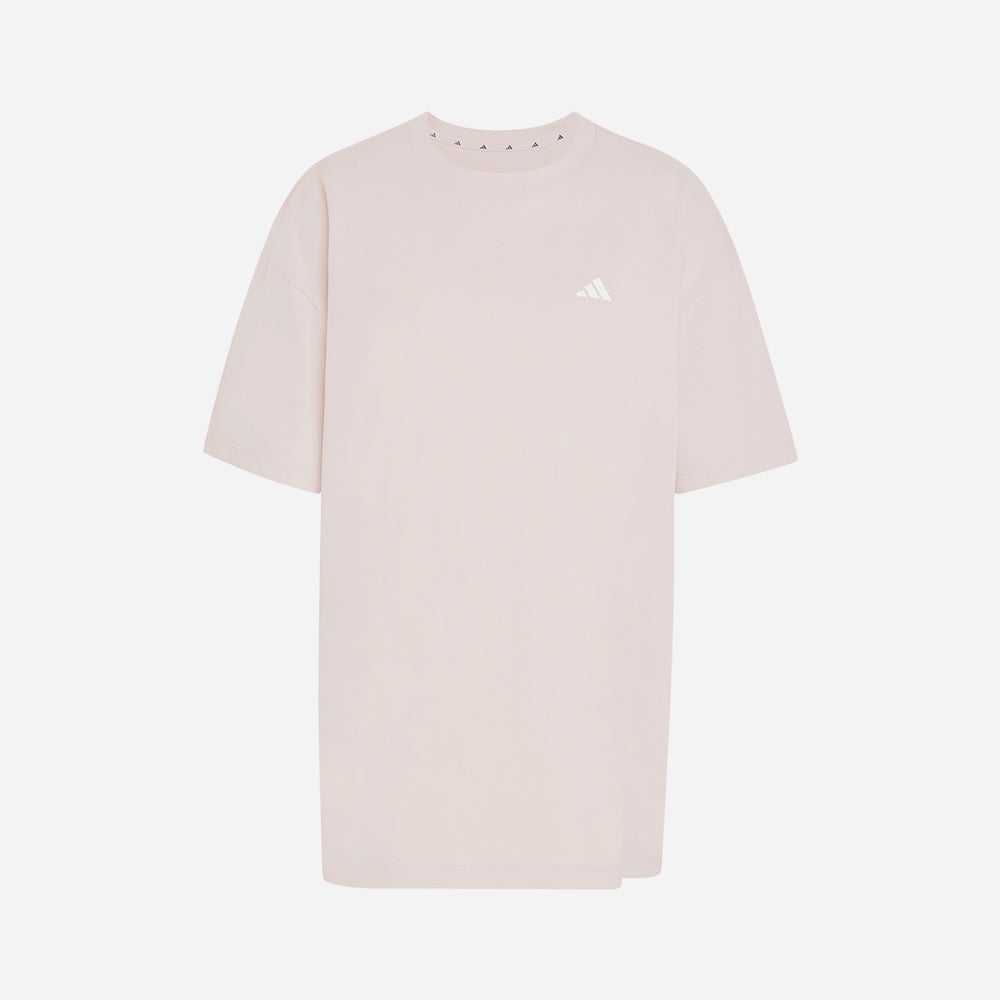 Áo Thun Nữ Adidas Primelift Essentials Workout Oversized - Hồng - Supersports Vietnam