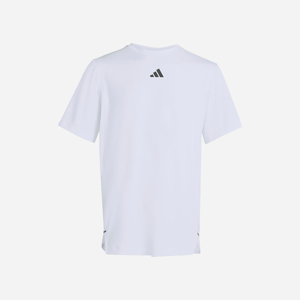 Áo Thun Nam Adidas D4T Primelift 3 Stripes - Trắng - Supersports Vietnam