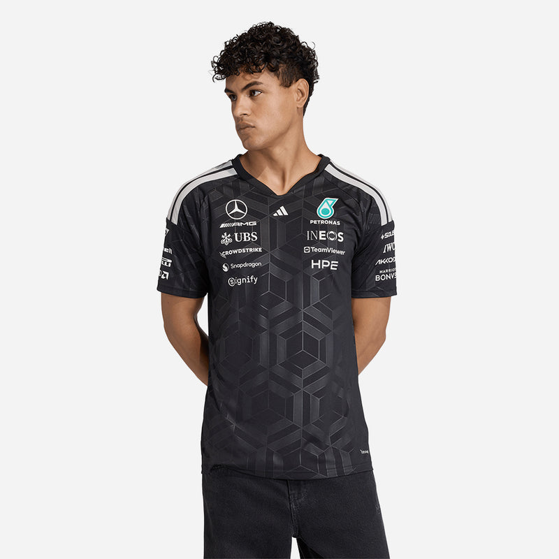 Áo Thun Nam Adidas Mercedes - Amg Petronas Formula 1 Team DNA Jersey - Đen