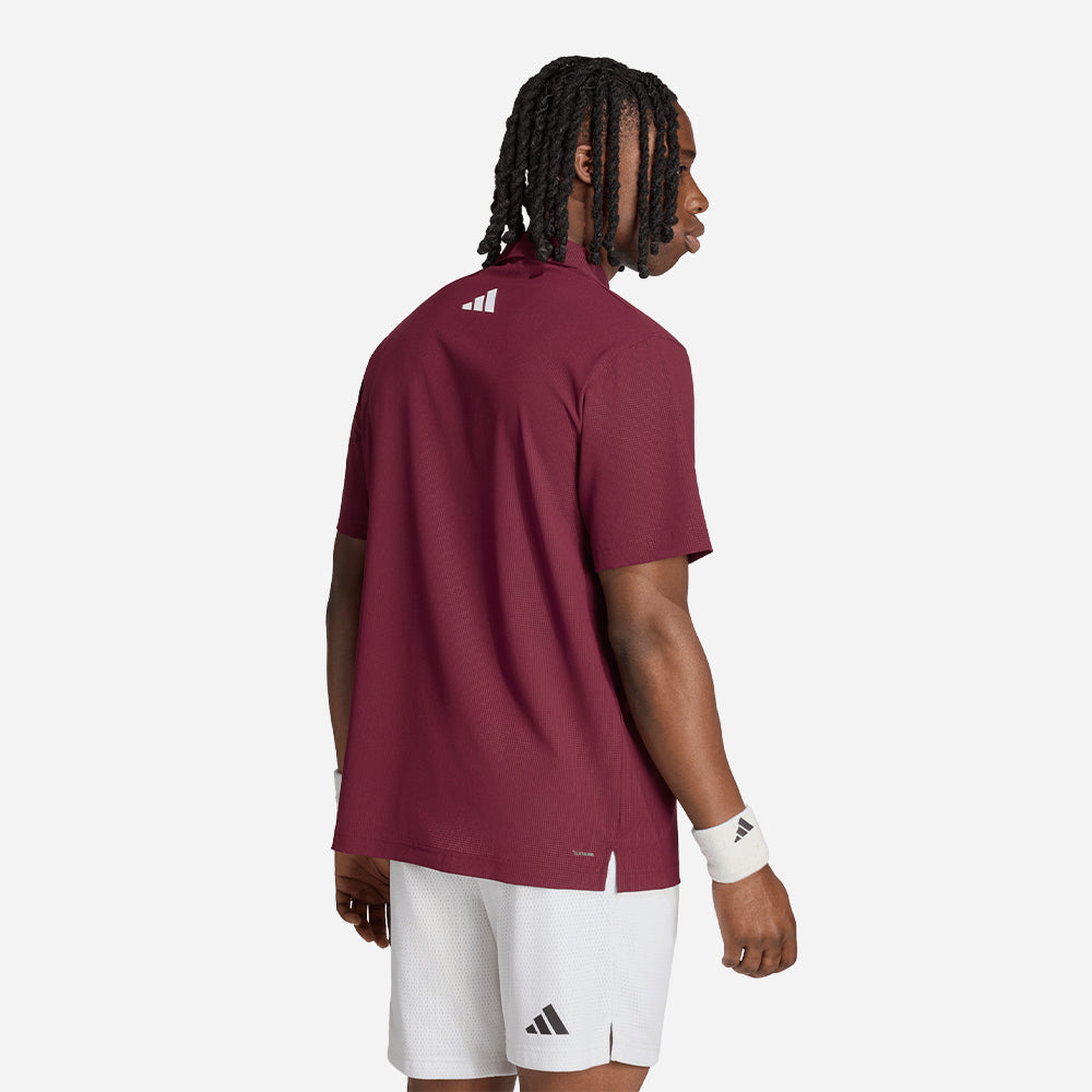 Áo Polo Nam Adidas Tennis - Đỏ - Supersports Vietnam