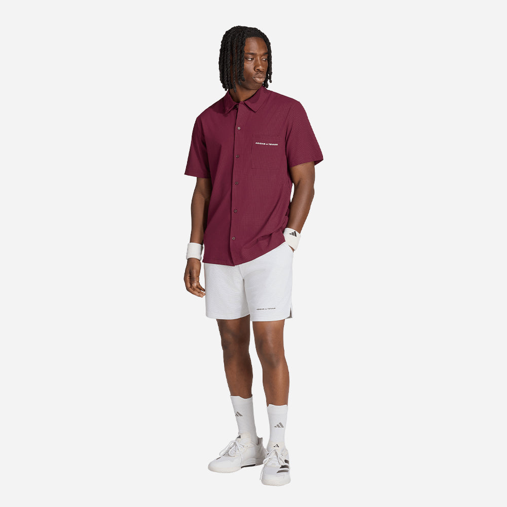 Áo Polo Nam Adidas Tennis - Đỏ - Supersports Vietnam