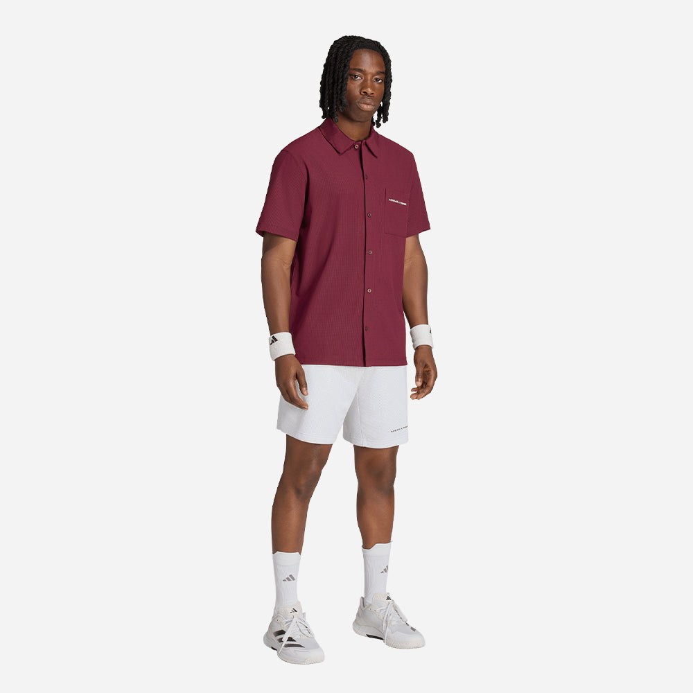 Áo Polo Nam Adidas Tennis - Đỏ - Supersports Vietnam