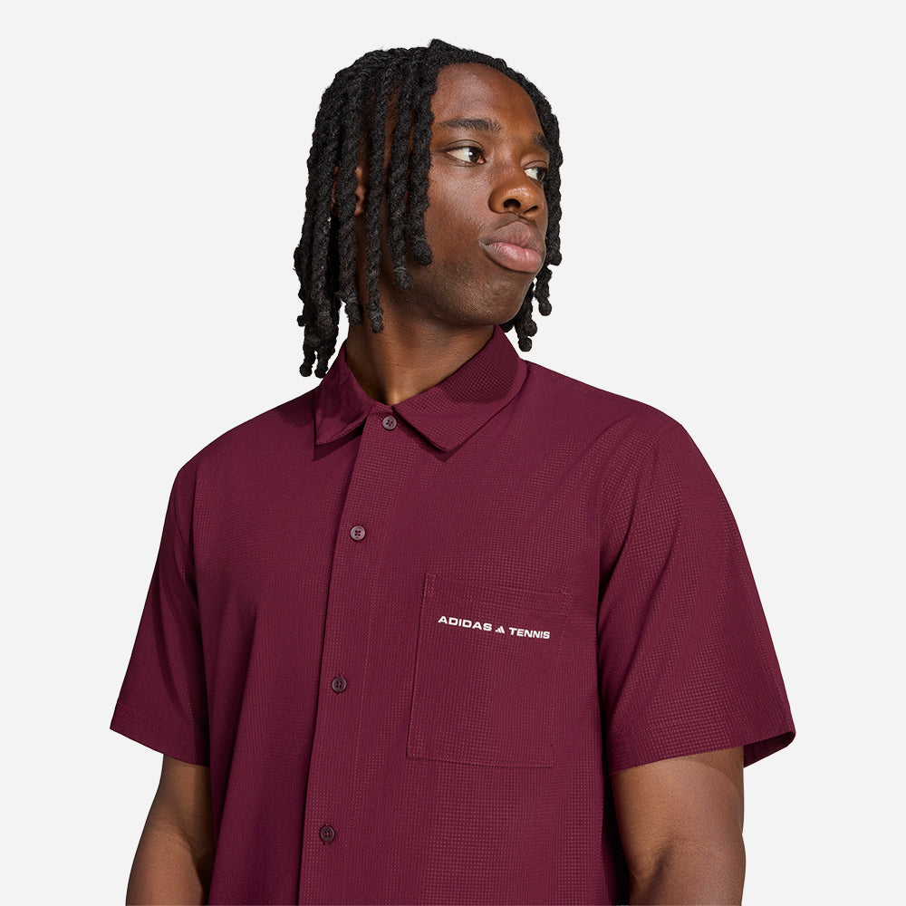 Áo Polo Nam Adidas Tennis - Đỏ - Supersports Vietnam