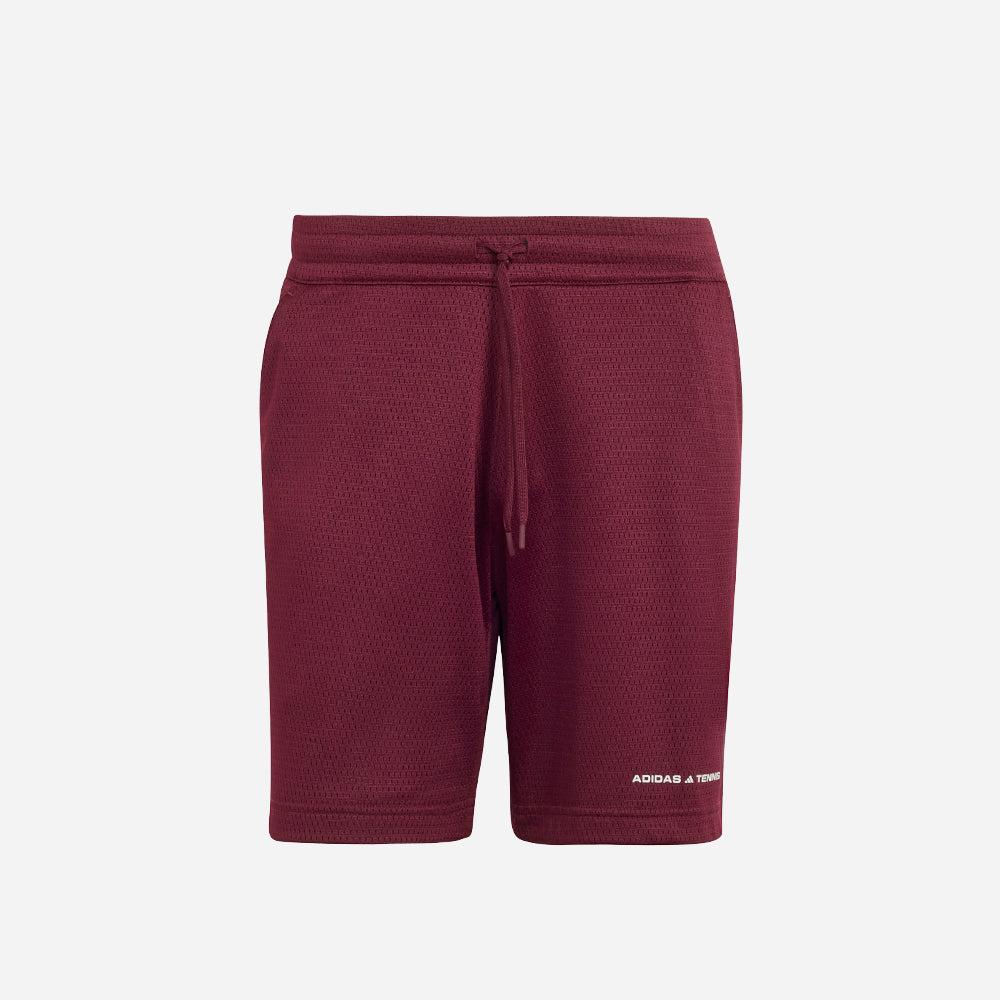 Quần Ngắn Thể Thao Nam Adidas Tennis - Đỏ - Supersports Vietnam