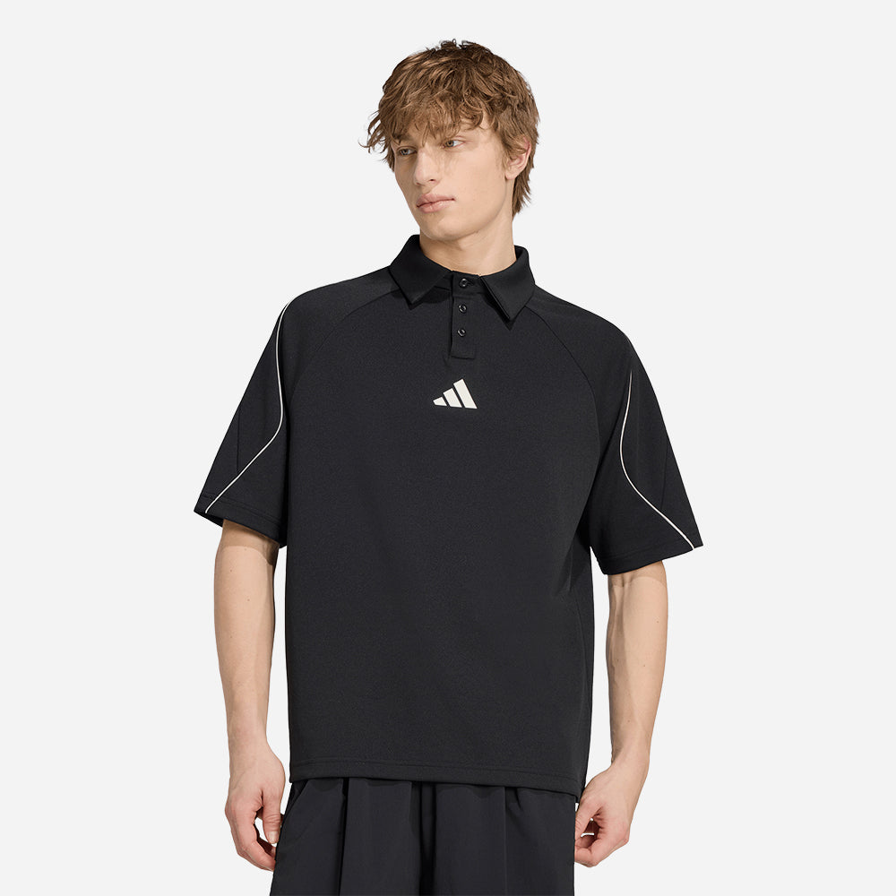 Áo Polo Nam Adidas Stadium - Đen - Supersports Vietnam