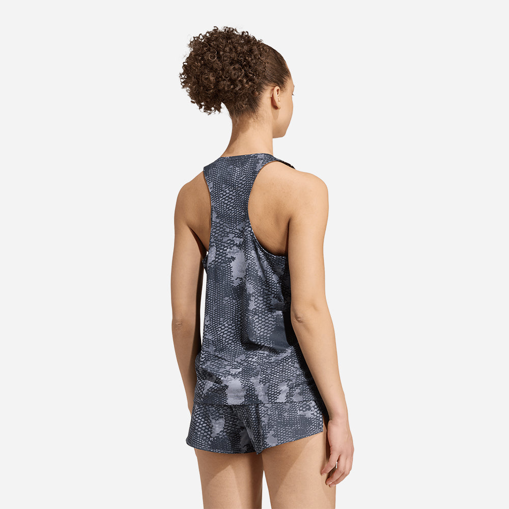 Áo Ba Lỗ Nữ Adidas Adi365 Running Animal Print Iconic - Xám - Supersports Vietnam