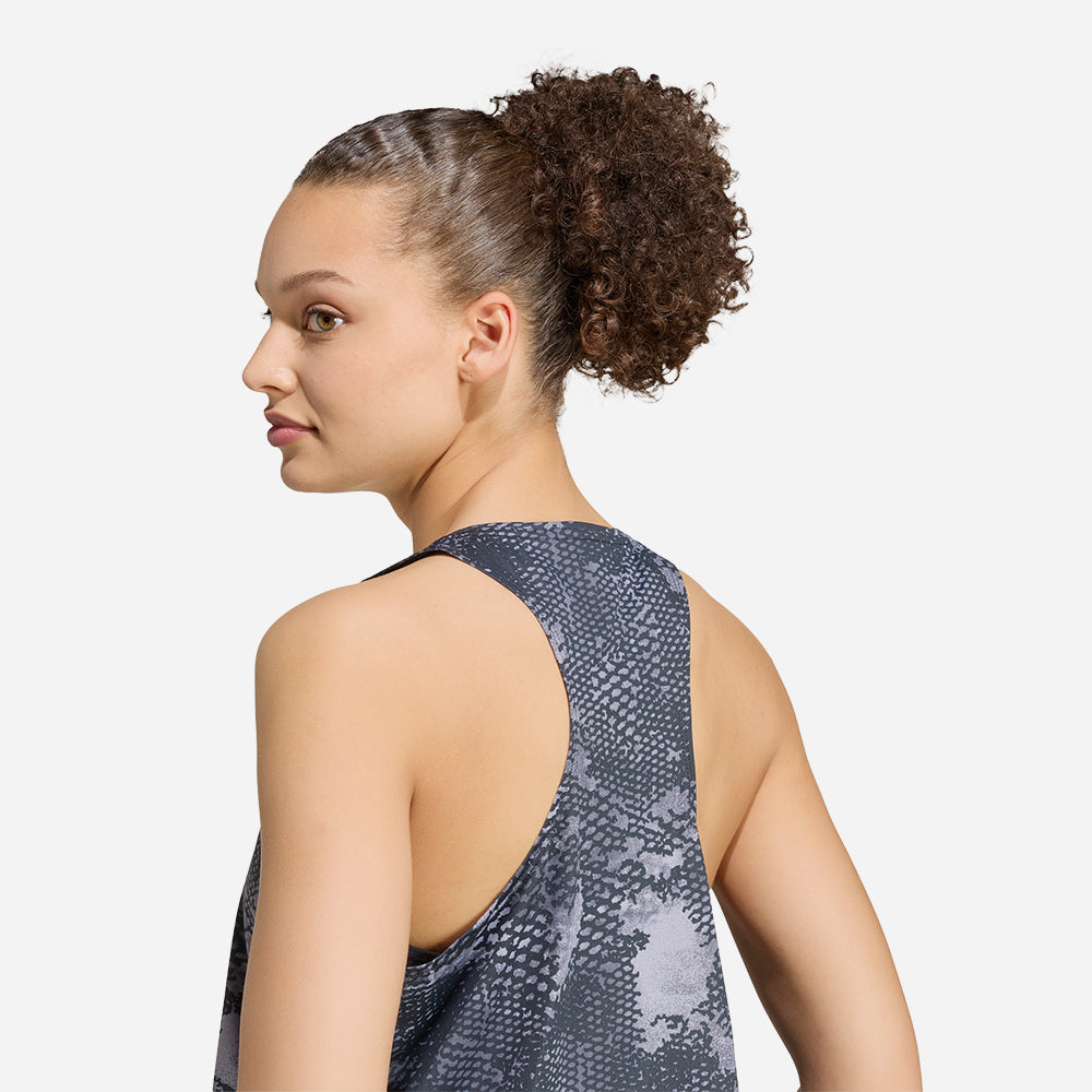 Áo Ba Lỗ Nữ Adidas Adi365 Running Animal Print Iconic - Xám - Supersports Vietnam
