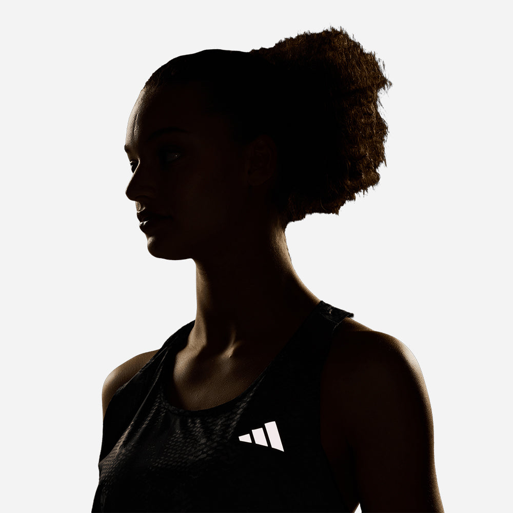 Áo Ba Lỗ Nữ Adidas Adi365 Running Animal Print Iconic - Xám - Supersports Vietnam