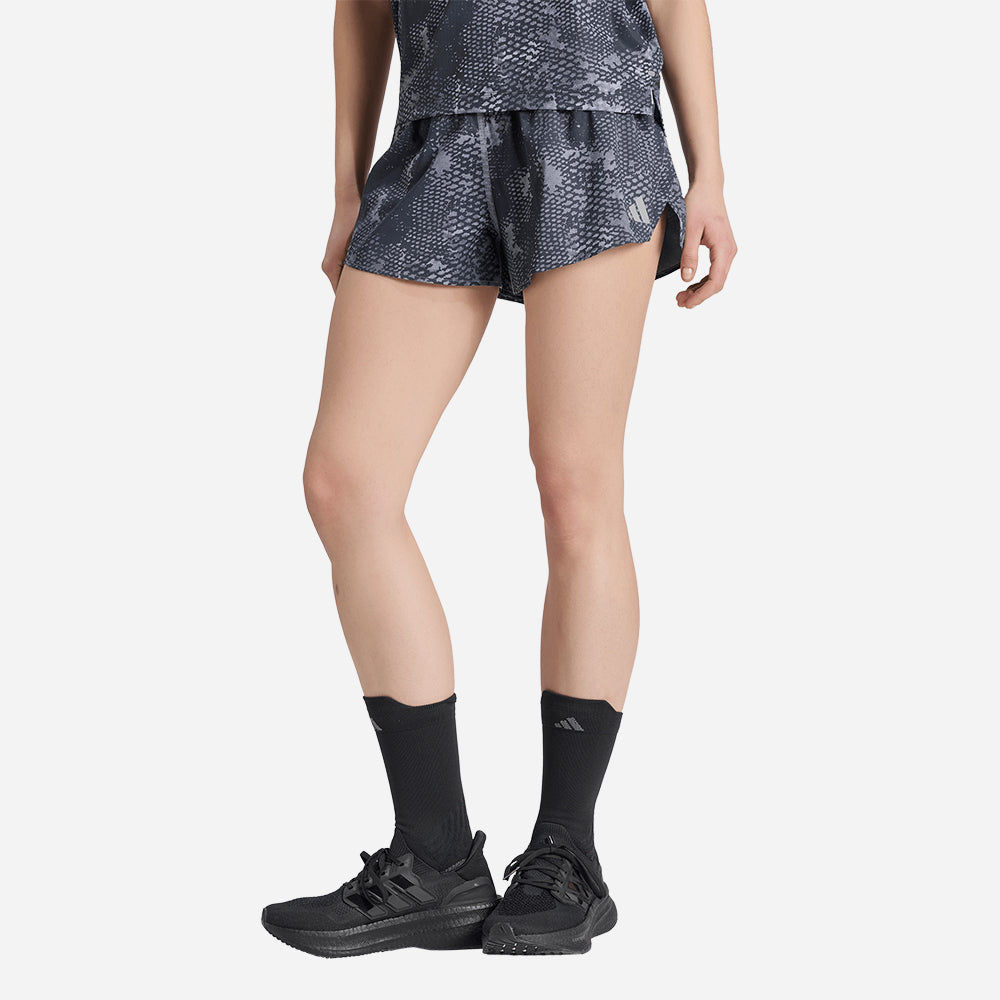 Quần Ngắn Thể Thao Nữ Adidas Adi365 Running Animal Print Iconic - Xám - Supersports Vietnam