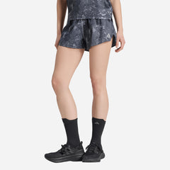 Quần Ngắn Thể Thao Nữ Adidas Adi365 Running Animal Print Iconic - Xám - Supersports Vietnam
