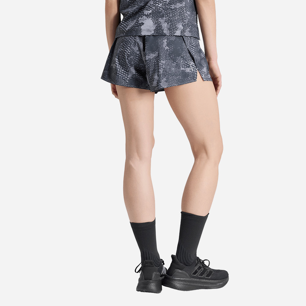 Quần Ngắn Thể Thao Nữ Adidas Adi365 Running Animal Print Iconic - Xám - Supersports Vietnam