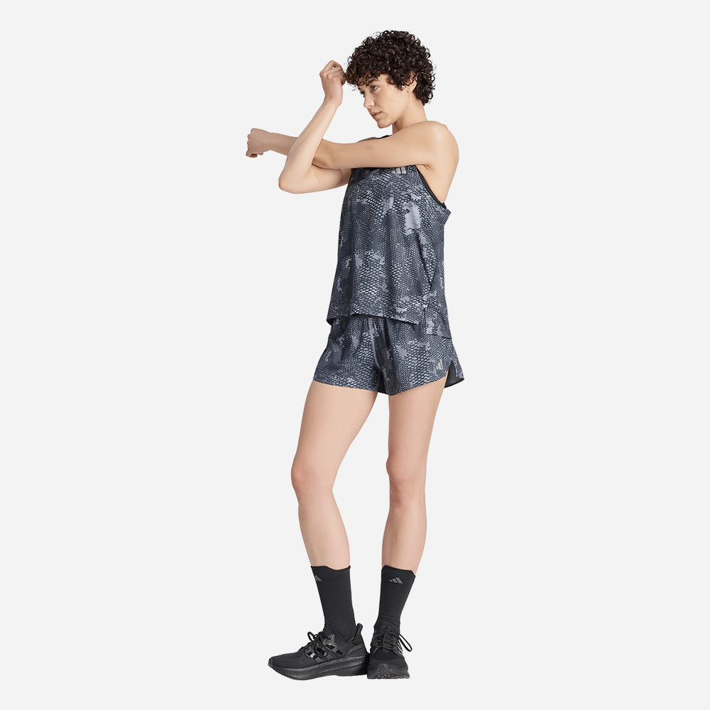 Quần Ngắn Thể Thao Nữ Adidas Adi365 Running Animal Print Iconic - Xám - Supersports Vietnam