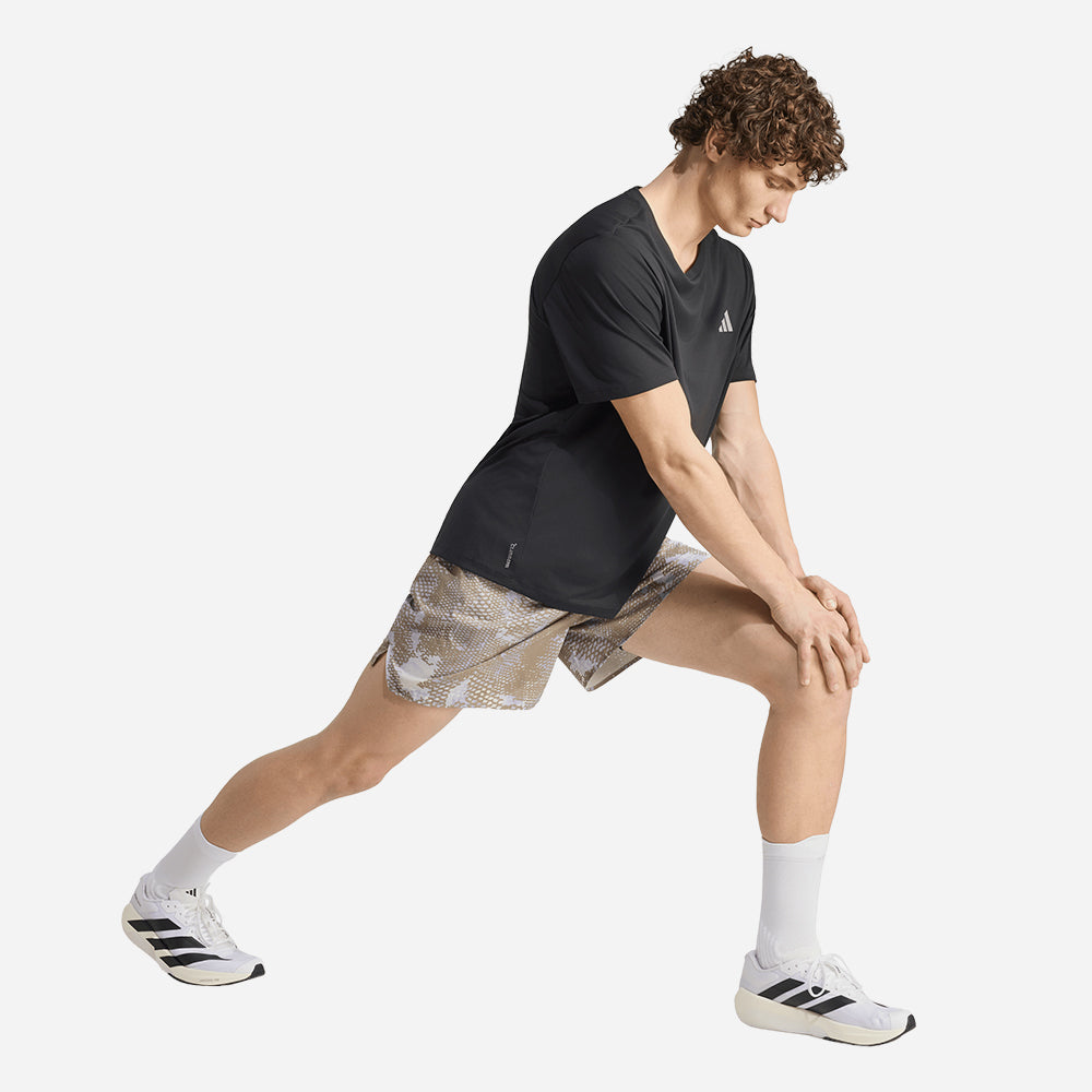 Quần Ngắn Thể Thao Nam Adidas Adi365 Running Animal Print Iconic - Nâu - Supersports Vietnam