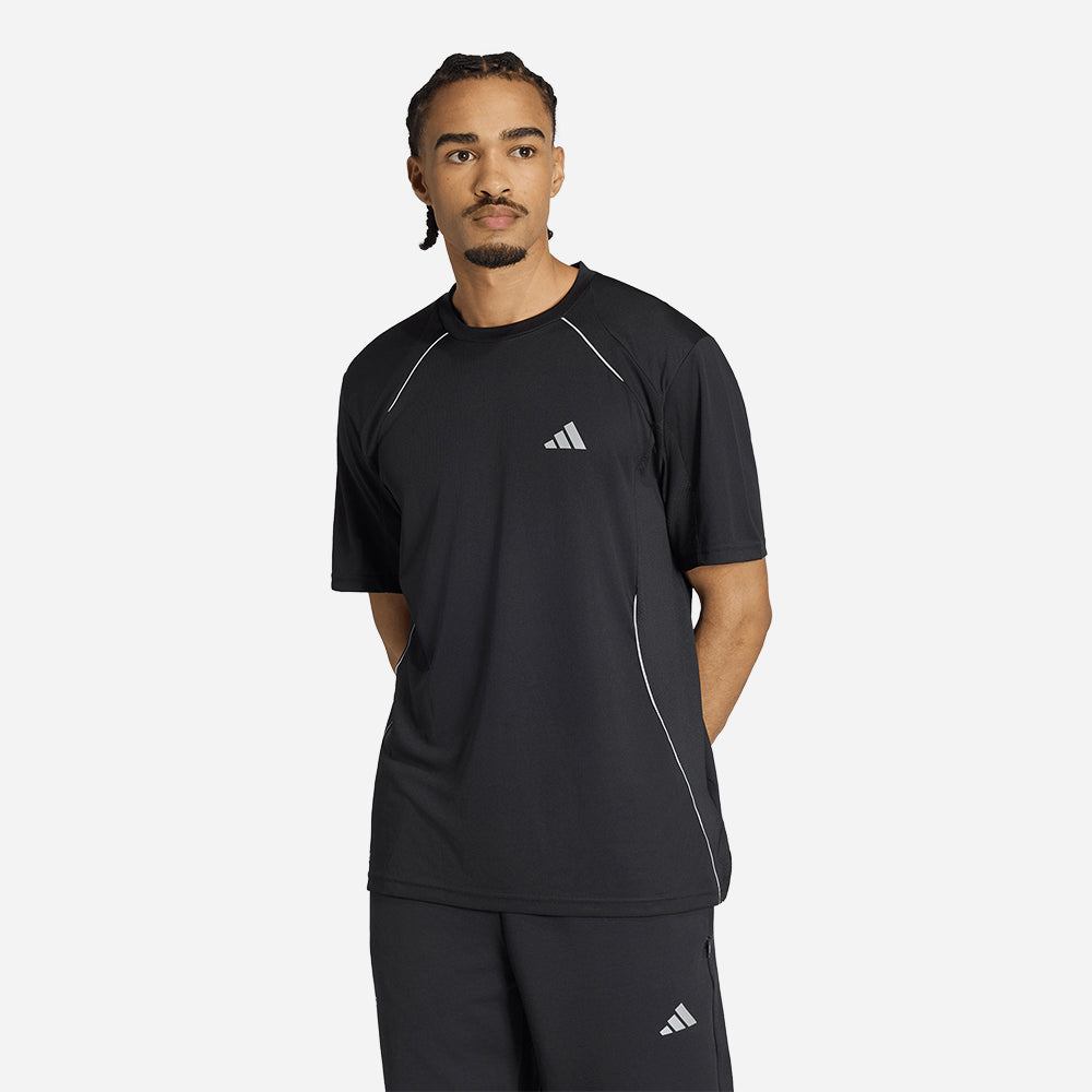 Áo Thun Nam Adidas Tech Apparel - Đen - Supersports Vietnam