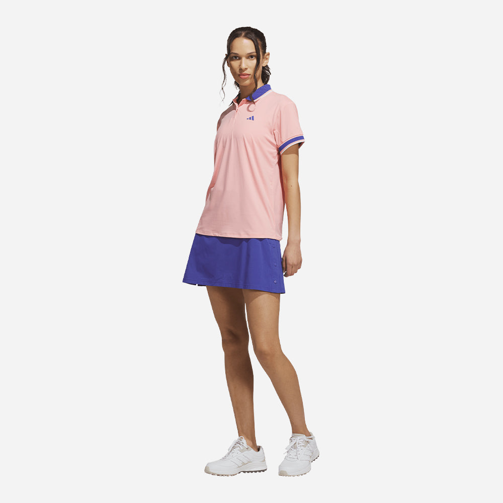 Áo Polo Nữ Adidas Climacool Flat Knit Collar - Hồng - Supersports Vietnam