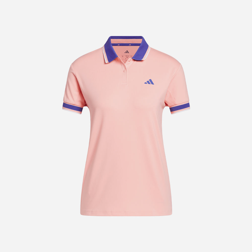 Áo Polo Nữ Adidas Climacool Flat Knit Collar - Hồng - Supersports Vietnam