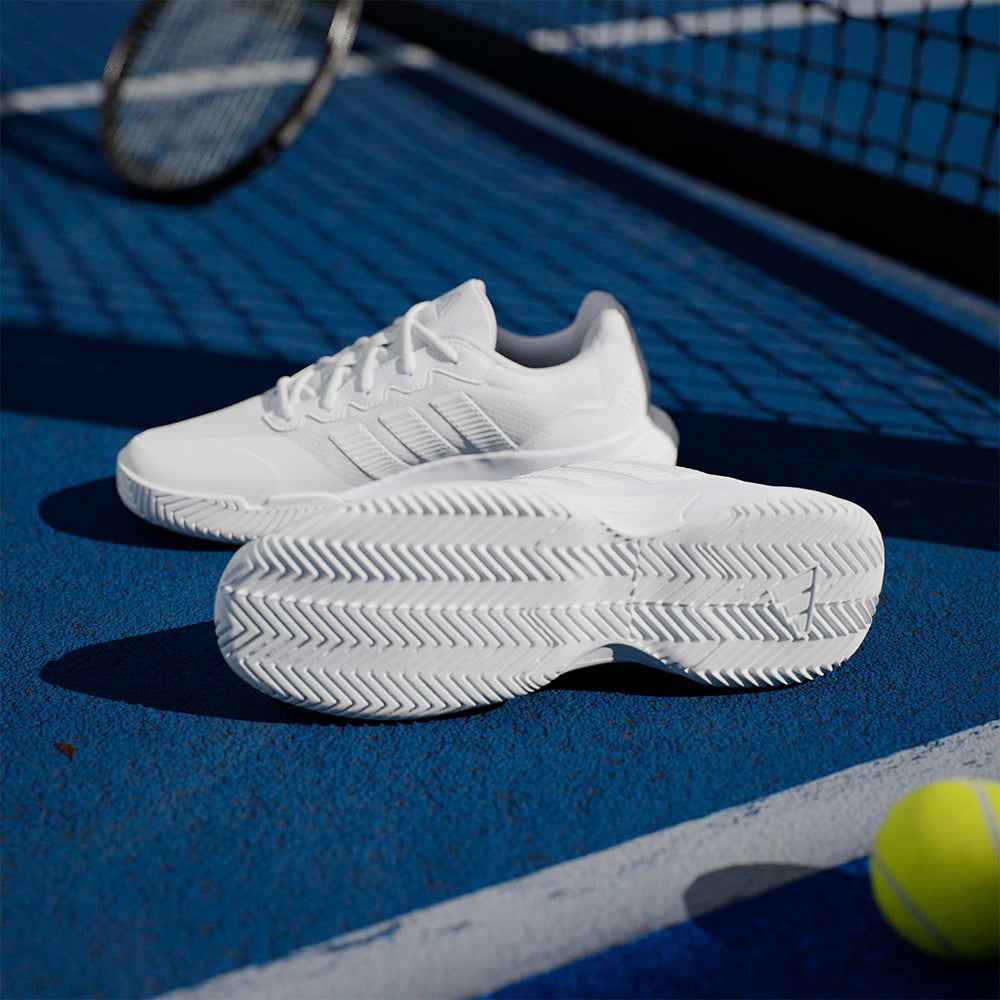 Giày Tennis Nam Adidas Gamecourt 2 - Trắng - Supersports Vietnam