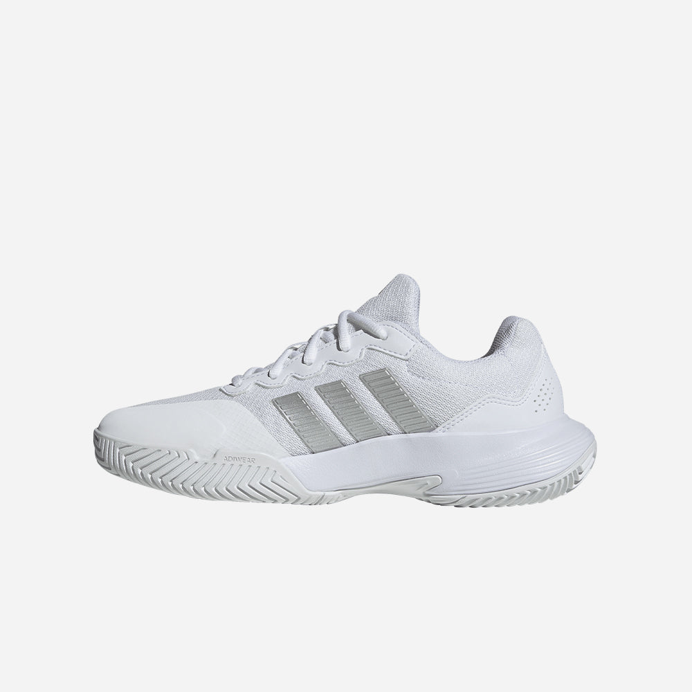 Giày Tennis Nữ Adidas Gamecourt 2 - Trắng - Supersports Vietnam