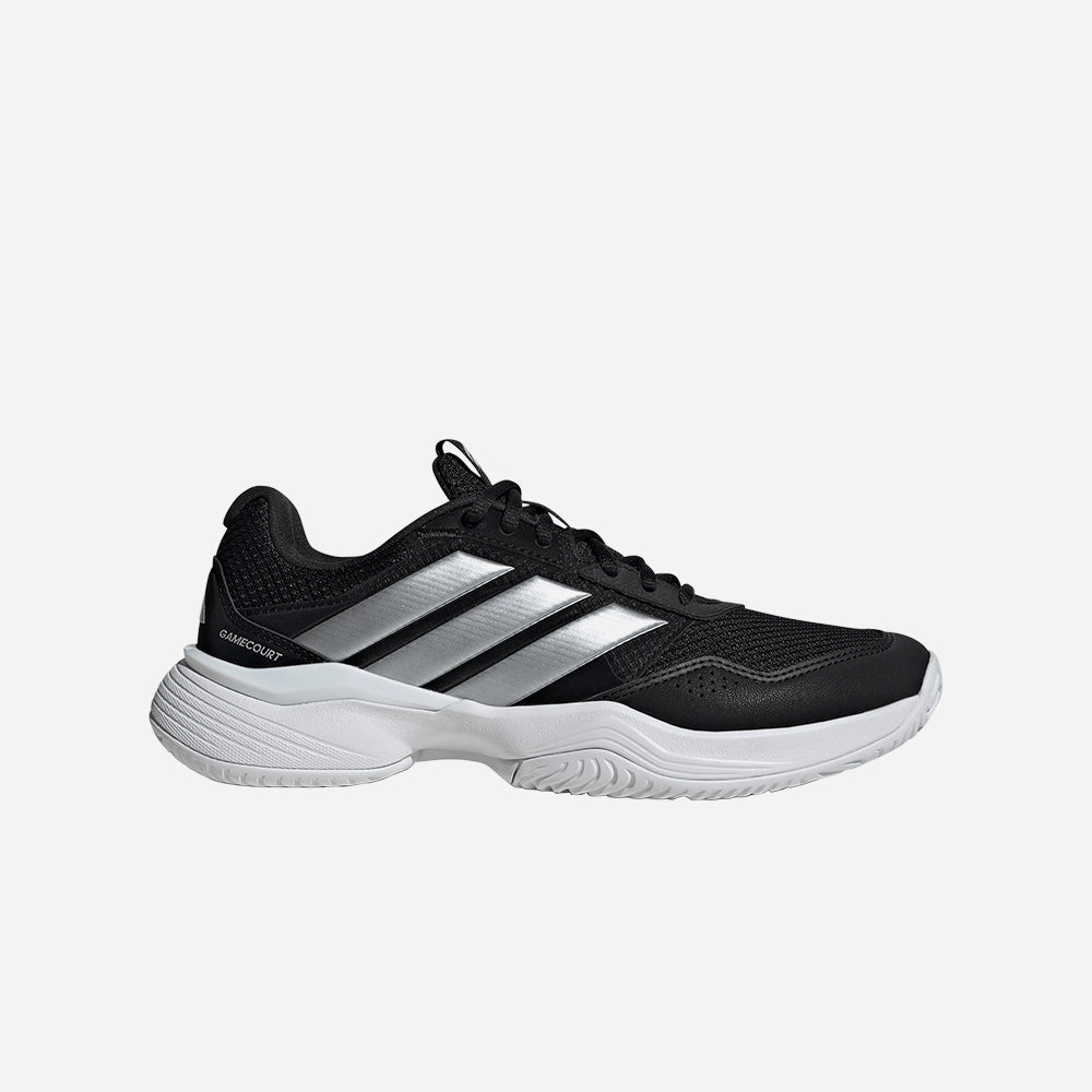 Giày Tennis Nữ Adidas Gamecourt 3 - Đen - Supersports Vietnam