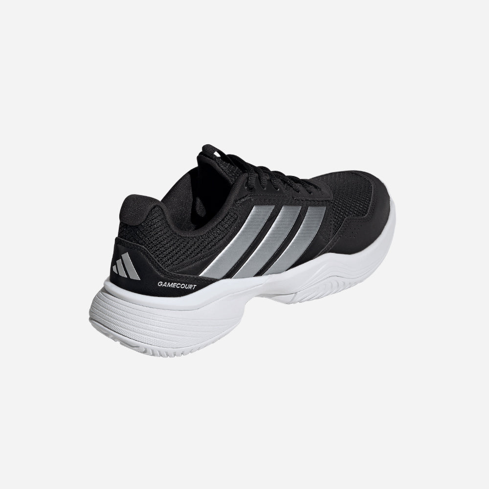 Giày Tennis Nữ Adidas Gamecourt 3 - Đen - Supersports Vietnam