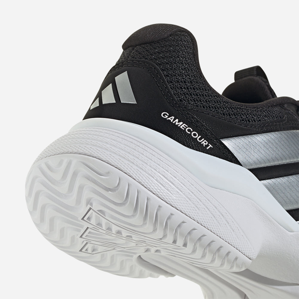 Giày Tennis Nữ Adidas Gamecourt 3 - Đen - Supersports Vietnam