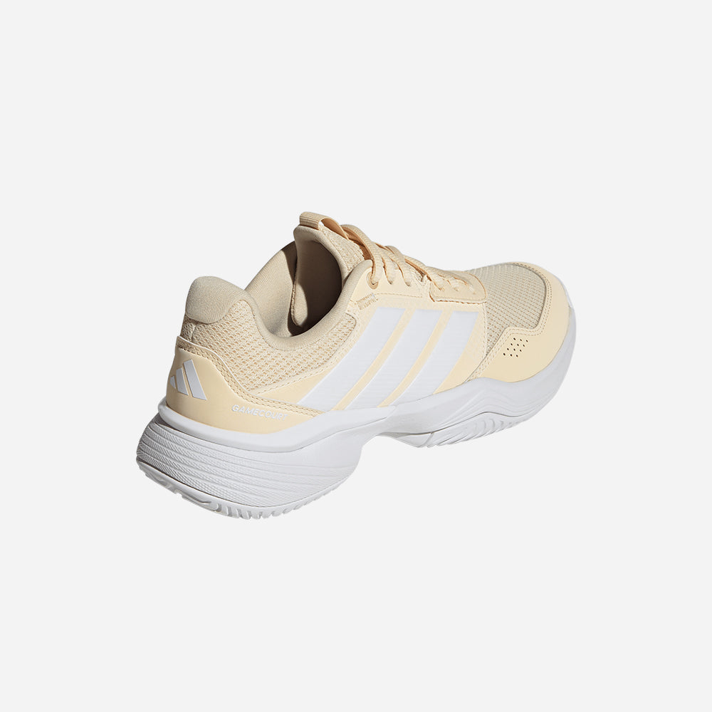 Giày Tennis Nữ Adidas Gamecourt 3 - Vàng - Supersports Vietnam