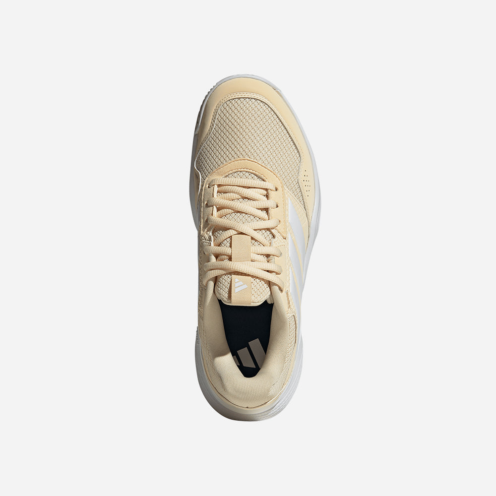 Giày Tennis Nữ Adidas Gamecourt 3 - Vàng - Supersports Vietnam