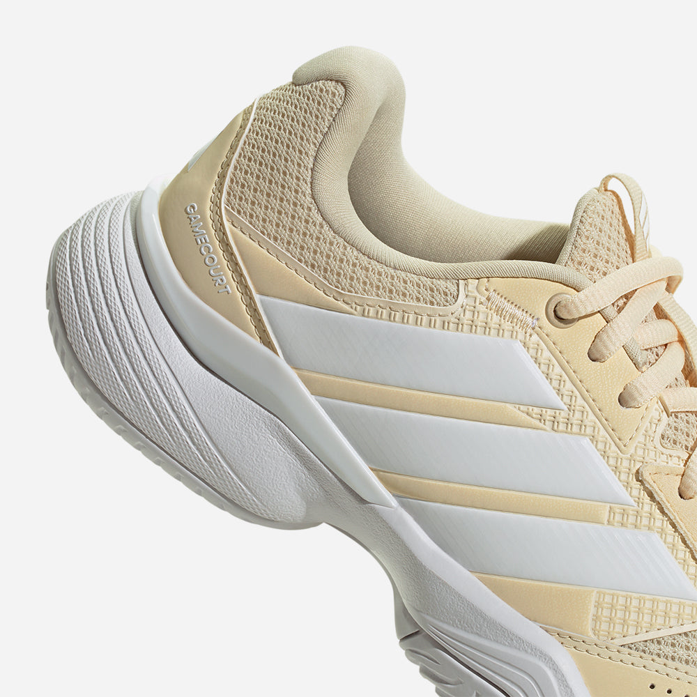 Giày Tennis Nữ Adidas Gamecourt 3 - Vàng - Supersports Vietnam