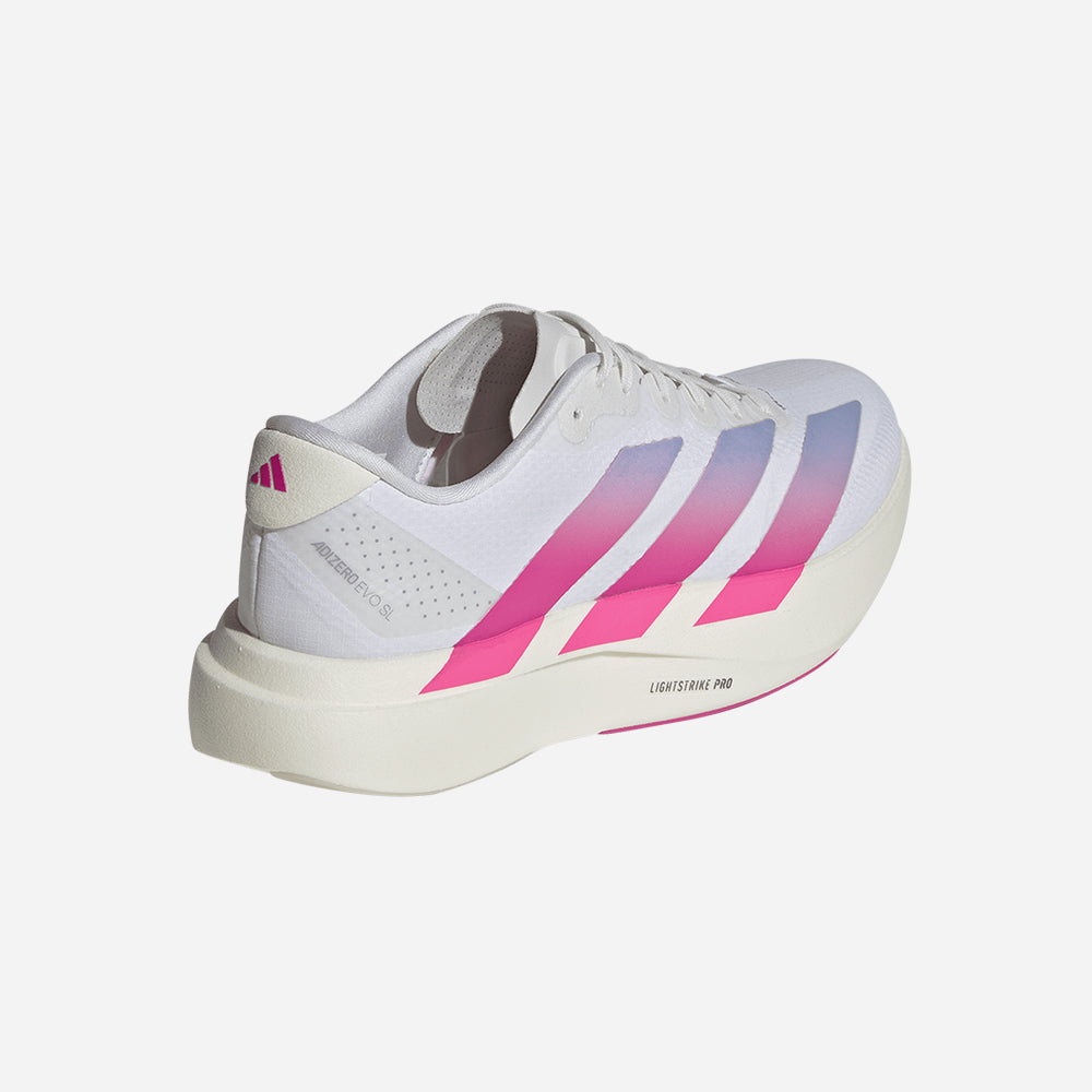 Giày Chạy Bộ Nữ Adidas Adizero Evo Sl Woven - Trắng - Supersports Vietnam