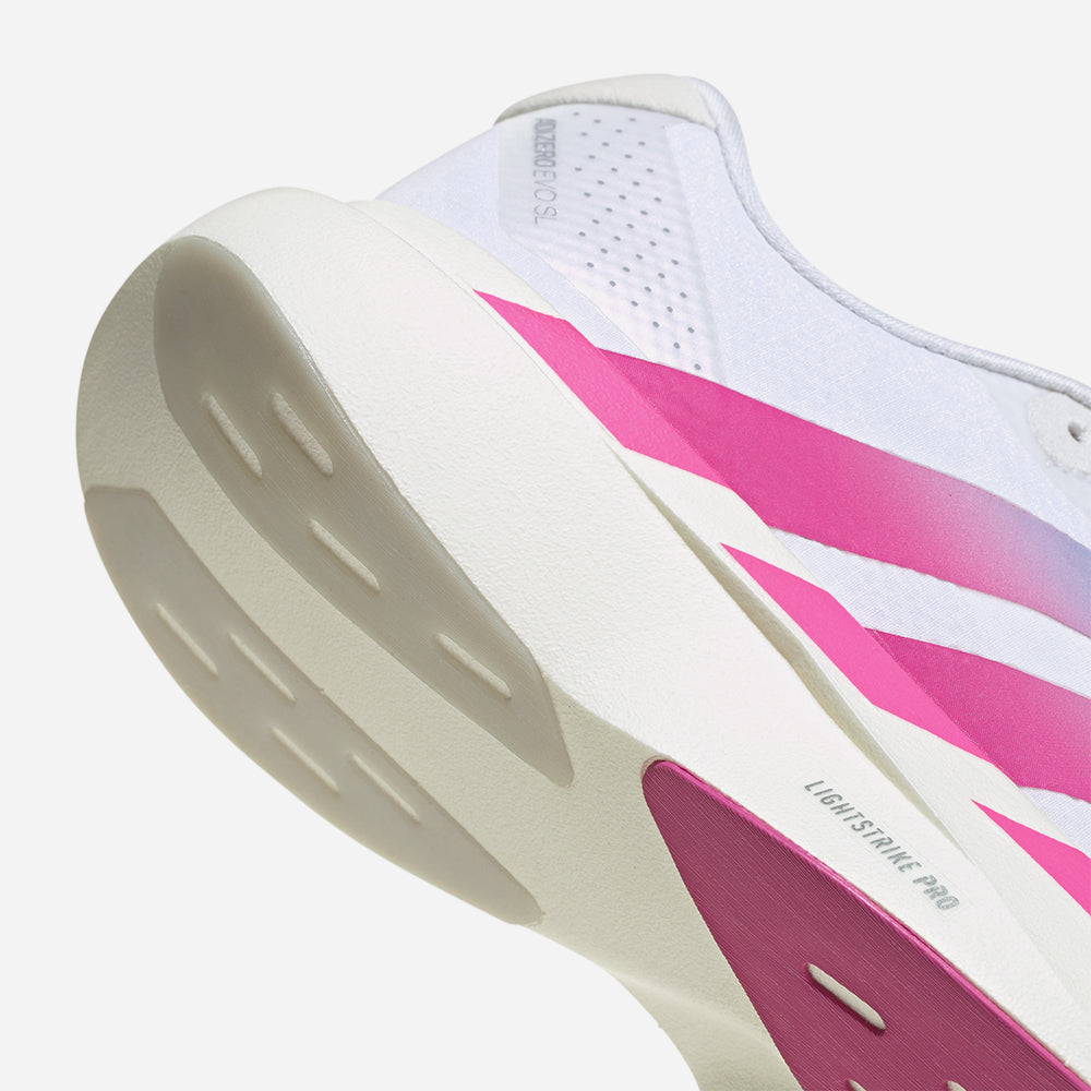 Giày Chạy Bộ Nữ Adidas Adizero Evo Sl Woven - Trắng - Supersports Vietnam