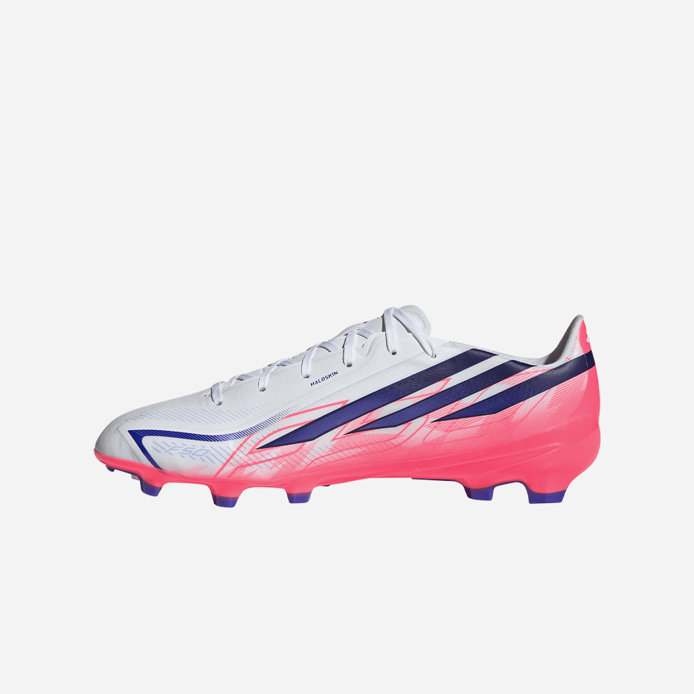 Giày Đá Bóng Dành Cho Sân Cỏ Tự Nhiên Nam Adidas F50 Hyperfast League - Trắng - Supersports Vietnam