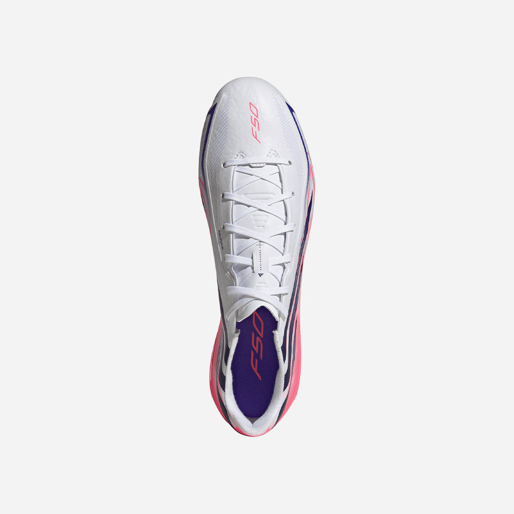 Giày Đá Bóng Dành Cho Sân Cỏ Tự Nhiên Nam Adidas F50 Hyperfast League - Trắng - Supersports Vietnam