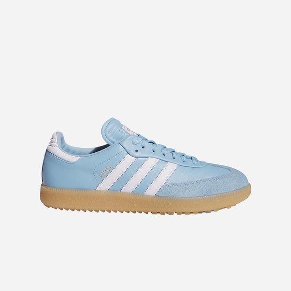 Giày Golf Nam Adidas Samba Spike-Less - Xanh Dương - Supersports Vietnam