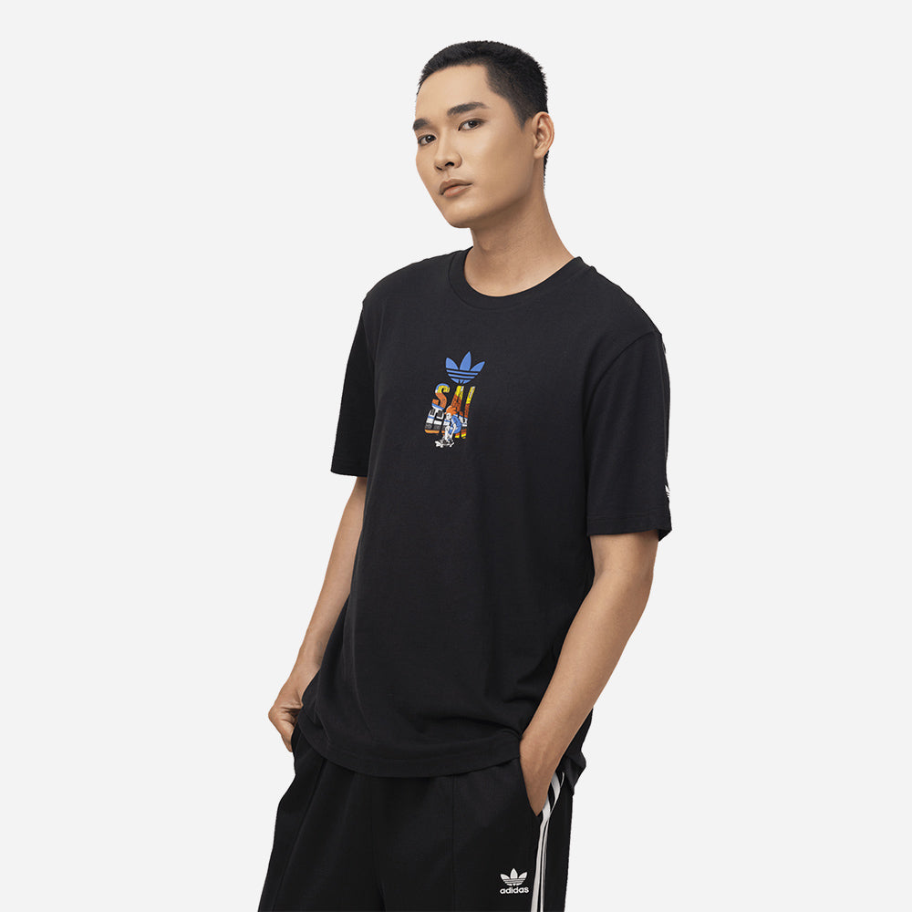Áo Thun Unisex Adidas Gfx Saigon 1 - Đen - Supersports Vietnam