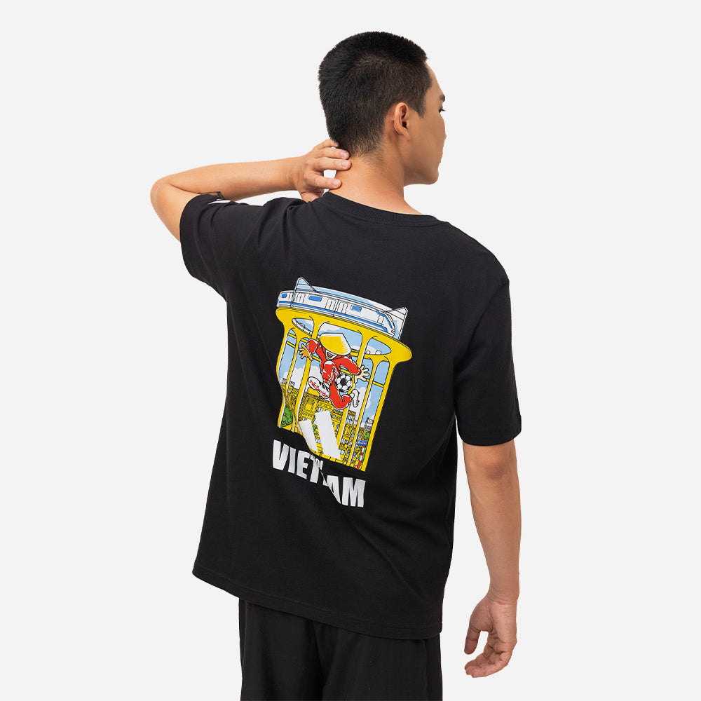 Áo Thun Unisex Adidas Gfx Hanoi - Đen - Supersports Vietnam