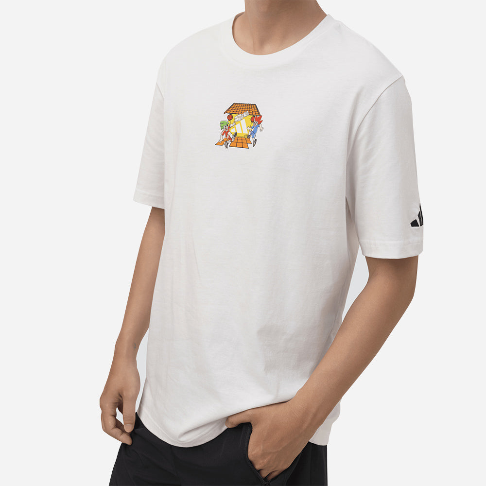 Áo Thun Unisex Adidas Gfx Hoi An - Trắng - Supersports Vietnam