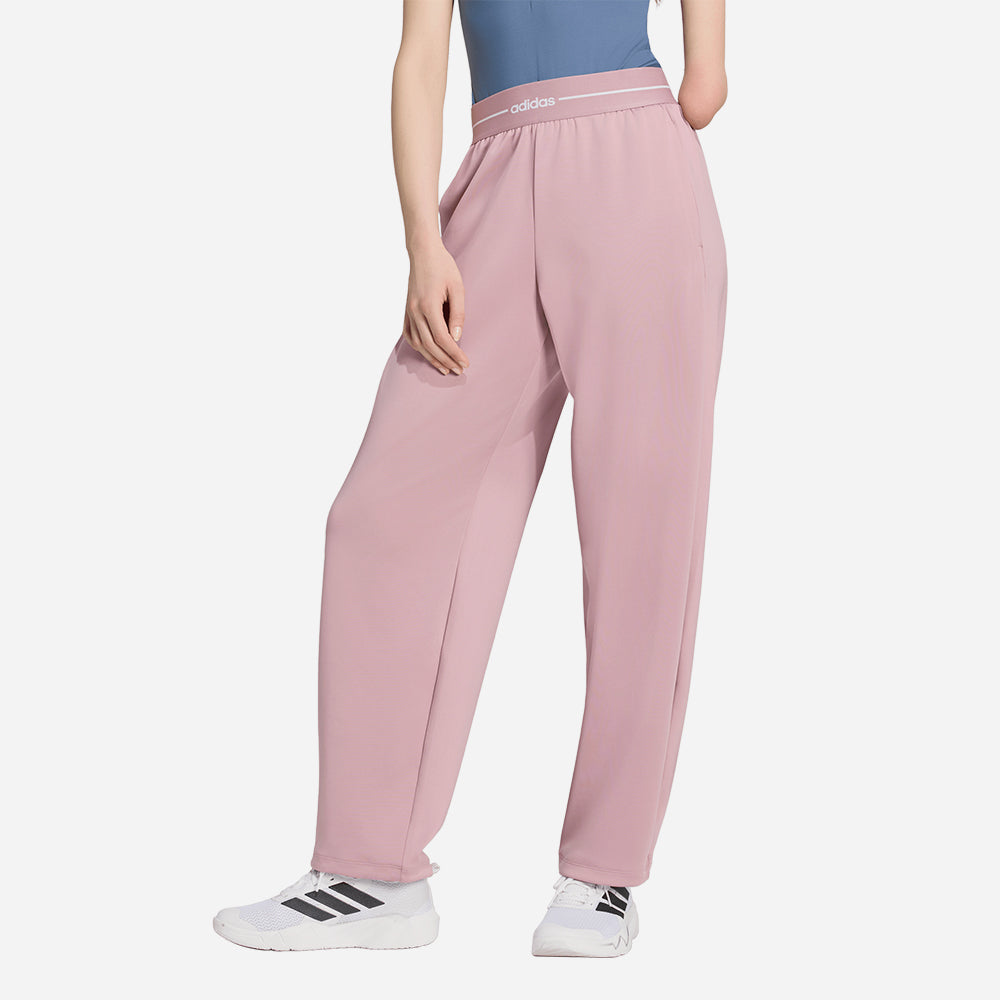 Quần Dài Thể Thao Nữ Adidas Hyperglam Barrel - Hồng - Supersports Vietnam