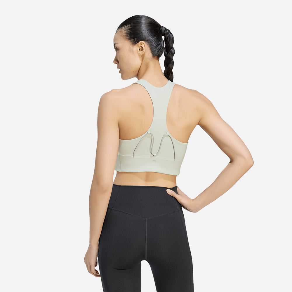 Áo Bra Thể Thao Nữ Adidas Adi365 Running Pocket Medium Support - Be - Supersports Vietnam
