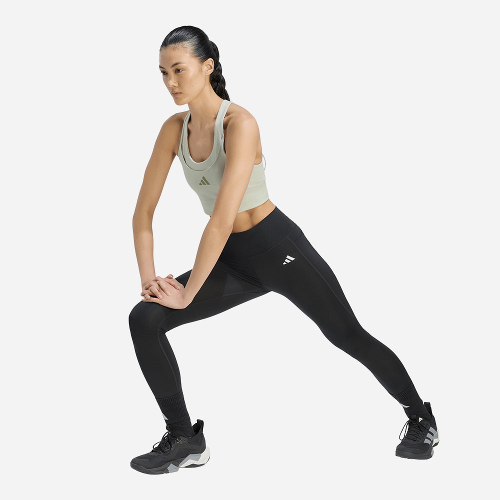 Áo Bra Thể Thao Nữ Adidas Adi365 Running Pocket Medium Support - Be - Supersports Vietnam