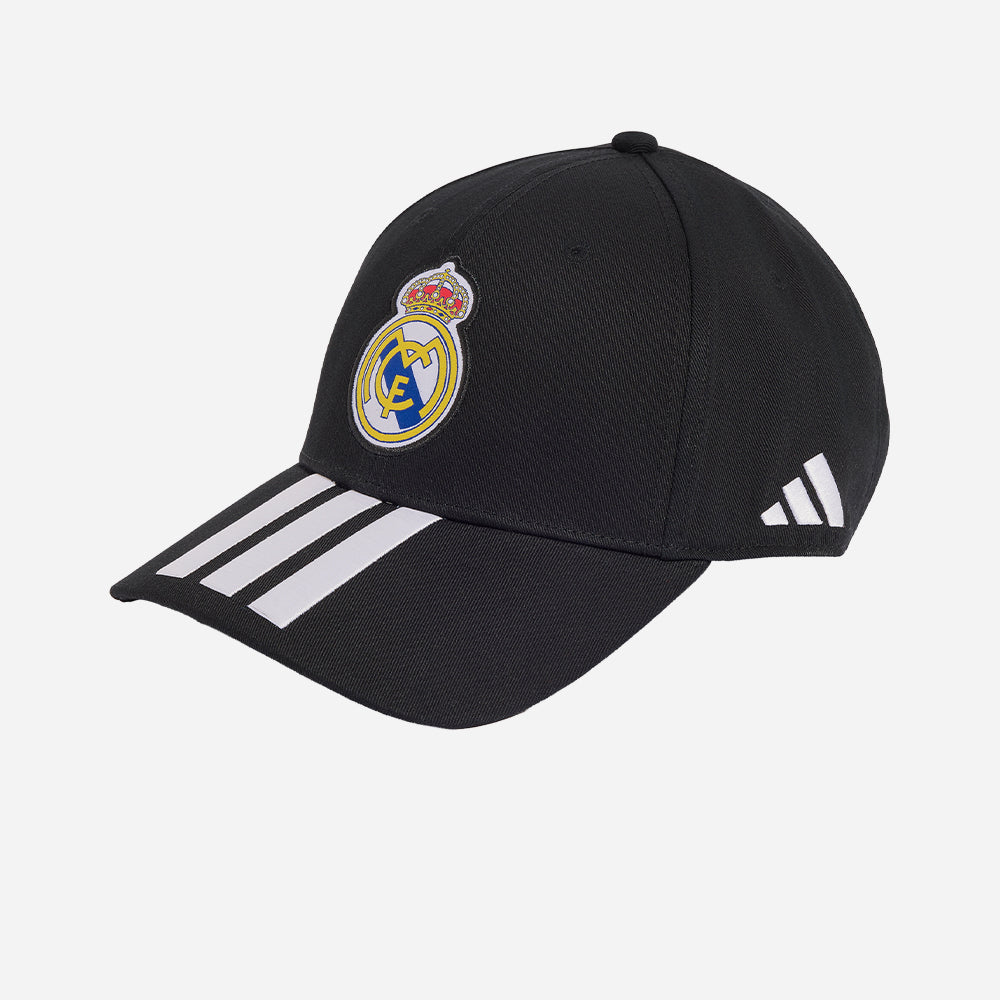Mũ Lưỡi Trai Adidas Real Madrid Baseball - Đen - Supersports Vietnam