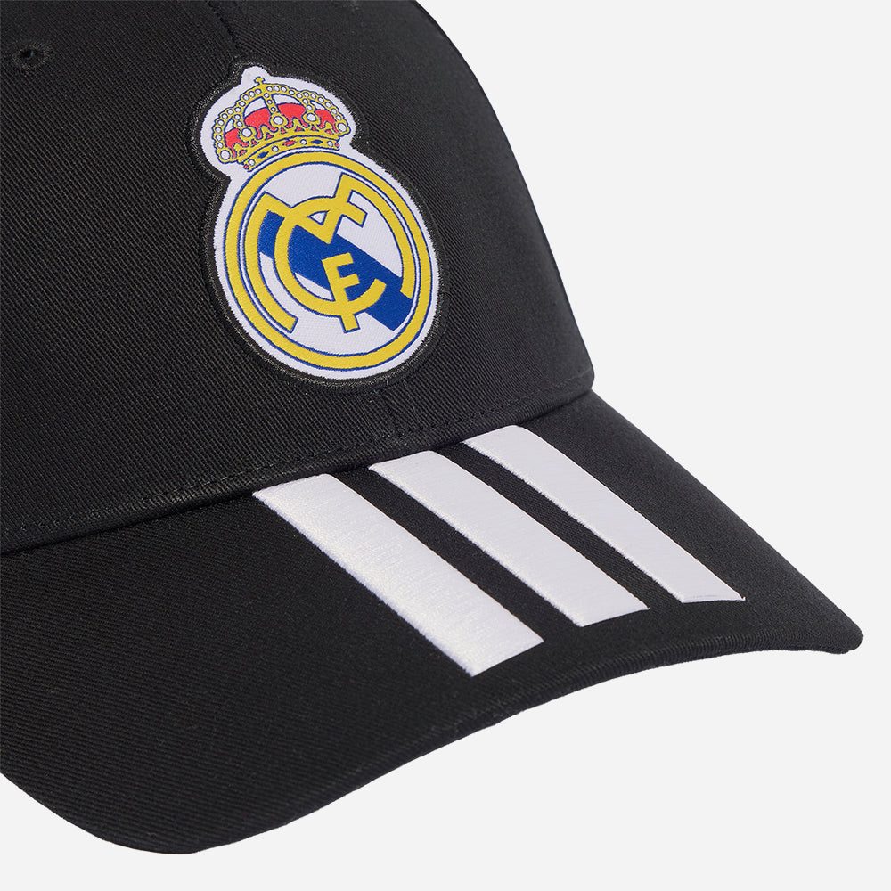 Mũ Lưỡi Trai Adidas Real Madrid Baseball - Đen - Supersports Vietnam