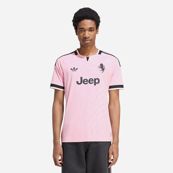 Áo Đá Bóng Nam Adidas Sân Khách Juventus 26/27 - Hồng - Supersports Vietnam