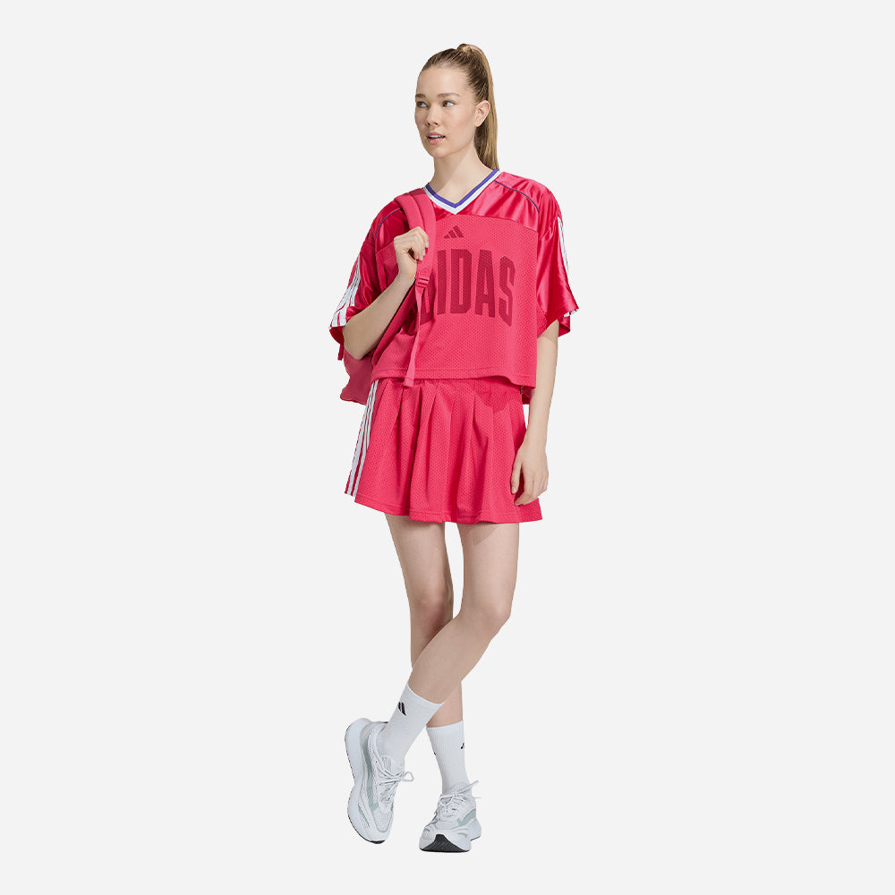 Áo Thun Nữ Adidas Stadium Mesh - Đỏ - Supersports Vietnam