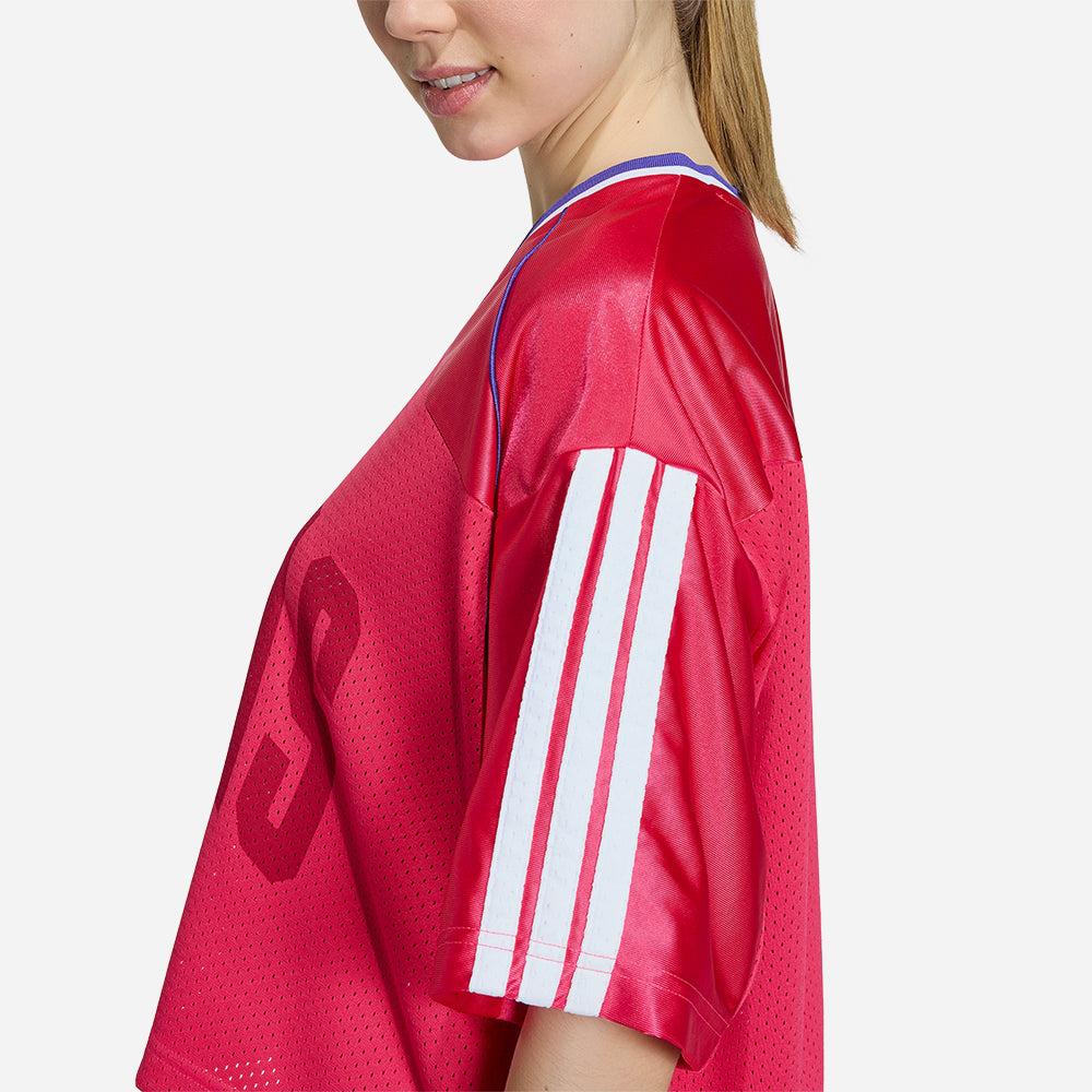 Áo Thun Nữ Adidas Stadium Mesh - Đỏ - Supersports Vietnam