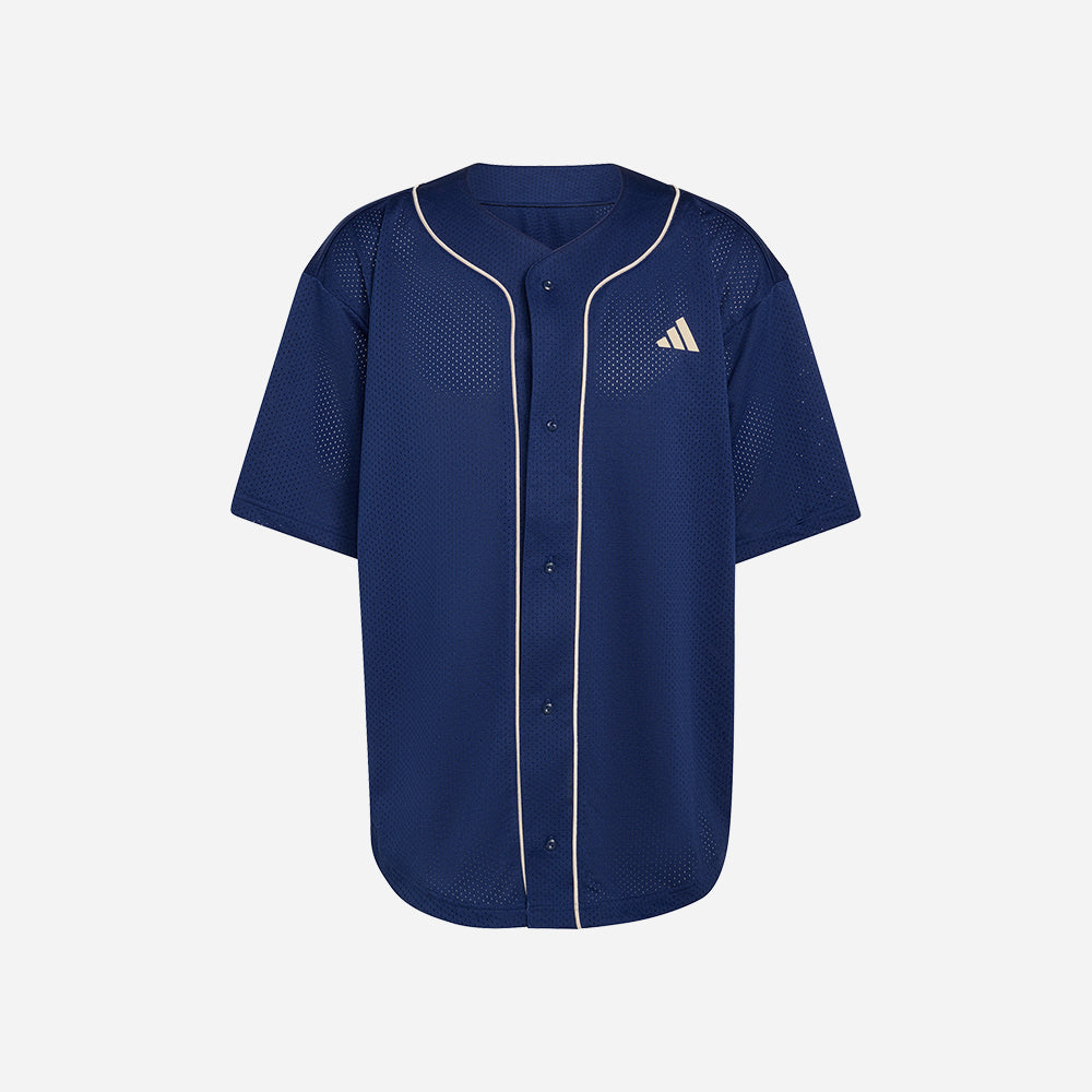 Áo Thun Nam Adidas Stadium Mesh Baseball - Xanh Dương - Supersports Vietnam