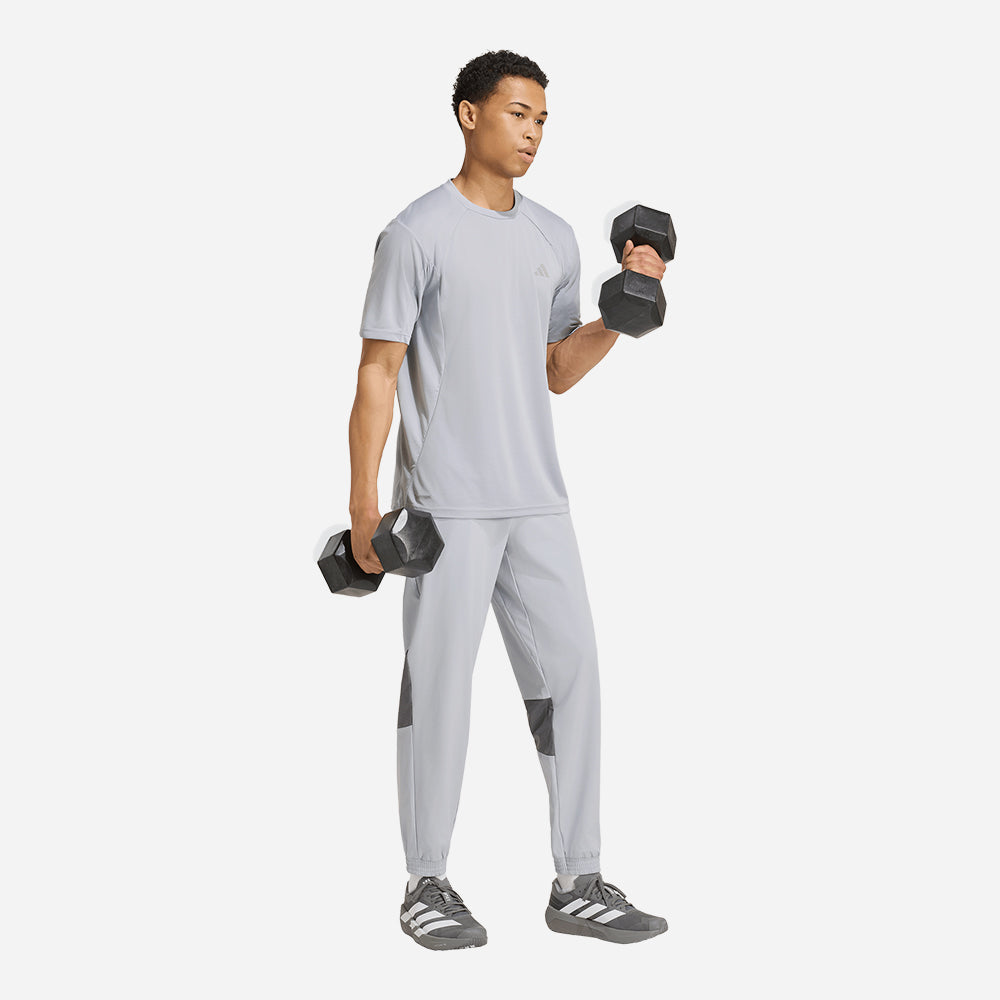 Áo Thun Nam Adidas Tech Apparel - Xám - Supersports Vietnam