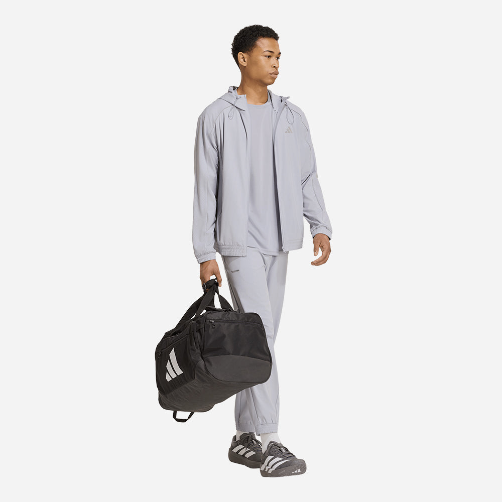 Áo Thun Nam Adidas Tech Apparel - Xám - Supersports Vietnam