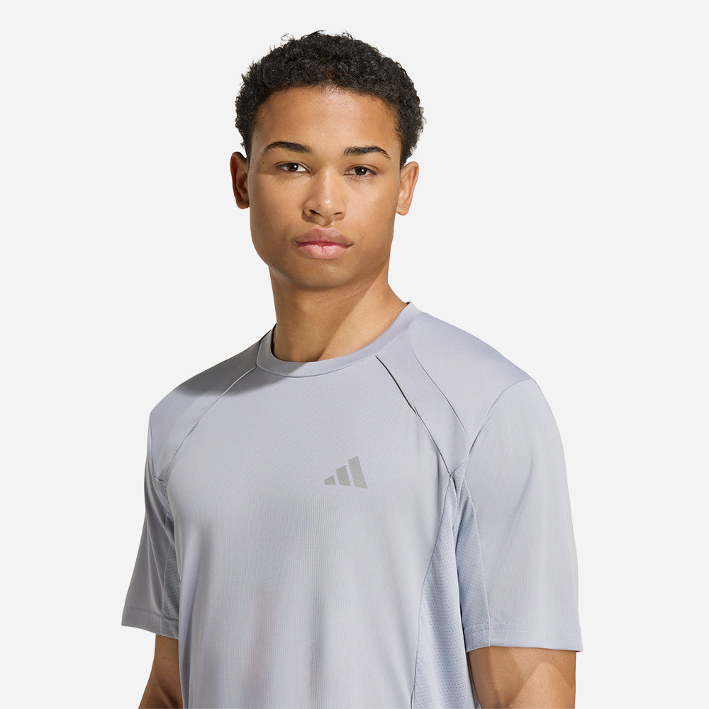 Áo Thun Nam Adidas Tech Apparel - Xám - Supersports Vietnam